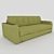 Elegant Boston Sofa 3D model small image 2