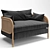 Heatherfield Armchair: Elegant, Versatile & Stylish 3D model small image 1