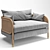 Heatherfield Armchair: Elegant, Versatile & Stylish 3D model small image 3