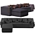 Contemporary Collins Sofa 3D model small image 2