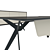 Elegant Executive Eagle Table Set 3D model small image 4