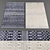 Luxury Nourison Rugs Collection 3D model small image 3