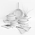 Title: All-Clad Ultimate Cookware Set 3D model small image 6