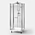 Luxury Sentinal Glass Shower by C&R 3D model small image 4