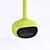 Retro Flute Metal Fireplace 3D model small image 2