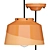 Ferroluce Deco Quindim Pendant 3D model small image 2