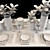 PBR Table Setting Set 3D model small image 4