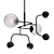 Enchanting Lunar Light Pendant 3D model small image 1