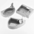 Modern White Stone Washbasin Set 3D model small image 2