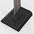 Italian Chrome Floor Lamp: Goffredo Reggiani 3D model small image 3