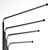 Italian Chrome Floor Lamp: Goffredo Reggiani 3D model small image 4