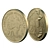Azerbaijani 20 Manat Coin 3D model small image 2