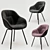 Soft-Duo Chair: Polys: 95 466, V-Ray Render, 3Ds Max 2015 & FBX Formats 3D model small image 1