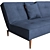 Versatile Splitback Sofa 3D model small image 2