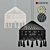 Macrame Pendant Lampshade 3D model small image 1