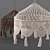 Macrame Pendant Lampshade 3D model small image 3