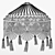 Macrame Pendant Lampshade 3D model small image 4
