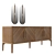 Elegant Enza Raum Sideboard - Sleek Design & Ample Storage 3D model small image 2