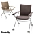 Luxury Leather Armchair Beverly 3D model small image 1