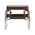 Sleek Wassily Chair - Russian Design 3D model small image 3