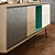 Modern Treku Aura C9-2 Sideboard 3D model small image 3