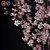 Cherry Blossom Sakura Vase Set 3D model small image 3