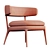 Maxalto Caratos Armchair: High-Quality, Detailed Design 3D model small image 5