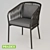 PRADEX Twist Chair: Modern Outdoor Seating 3D model small image 2