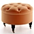 Stylish Storage Pouf: Meggi 3D model small image 1