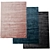 Kare Design Cozy Carpets: Ocean, Girly, Rocky 3D model small image 1