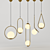 Elegant Pendant Light Collection 3D model small image 1