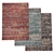 Antiquarian Kilim Collection: Carpets by Louis de Poortere 3D model small image 1