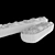 Organic Sculpted Trough for Nature-Inspired Décor 3D model small image 5