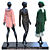  Premium Turbo Mannequin Set 3D model small image 2