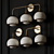 Elegant Reese Aged Brass Sconce 3D model small image 2
