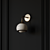 Elegant Reese Aged Brass Sconce 3D model small image 4
