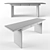 Ivan Chudov Writing Desk: Elegant, Handcrafted, Customizable 3D model small image 2