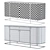 Elegant Modern Dresser, Napa Valley 3D model small image 2