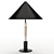 Sleek Stacked Table Lamp 3D model small image 1