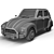 Vintage Citroen Dyane Jian 3D model small image 5