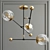 Modern LED Wall Sconce: Orbit 3D model small image 1