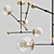 Modern LED Wall Sconce: Orbit 3D model small image 2
