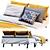 Convertible Comfort: Ikea Lycksele Lovas Bed 3D model small image 6