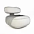 Karim Rashid Bounce Sofa: Stylish and Comfy! 3D model small image 8