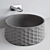 ArtCeram Esagono - Modern Italian Hexagonal Bathroom Sink 3D model small image 10