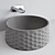 ArtCeram Esagono - Modern Italian Hexagonal Bathroom Sink 3D model small image 11