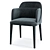 Elegant Jackie Armchair 3D model small image 1
