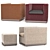 Luxury Minotti Suitcase Line & West: Stylish Chair and Ottoman 3D model small image 12