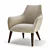 RENEE Luxe Accent Chair 3D model small image 2