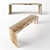 Natural Edge Bench by IVAN CHUDOV 3D model small image 1